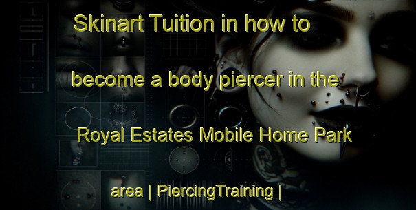 Skinart Tuition in how to become a body piercer in the Royal Estates Mobile Home Park area | PiercingTraining | PiercingClasses | SkinartTraining-United States